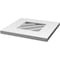 Ekena Millwork Diamond Surface Mount PVC Gable Vent: Functional, w/ 3-1/2"W x 1"P Standard Frame, 20"W x 20"H GVPDI20X2001SF - alternate 2